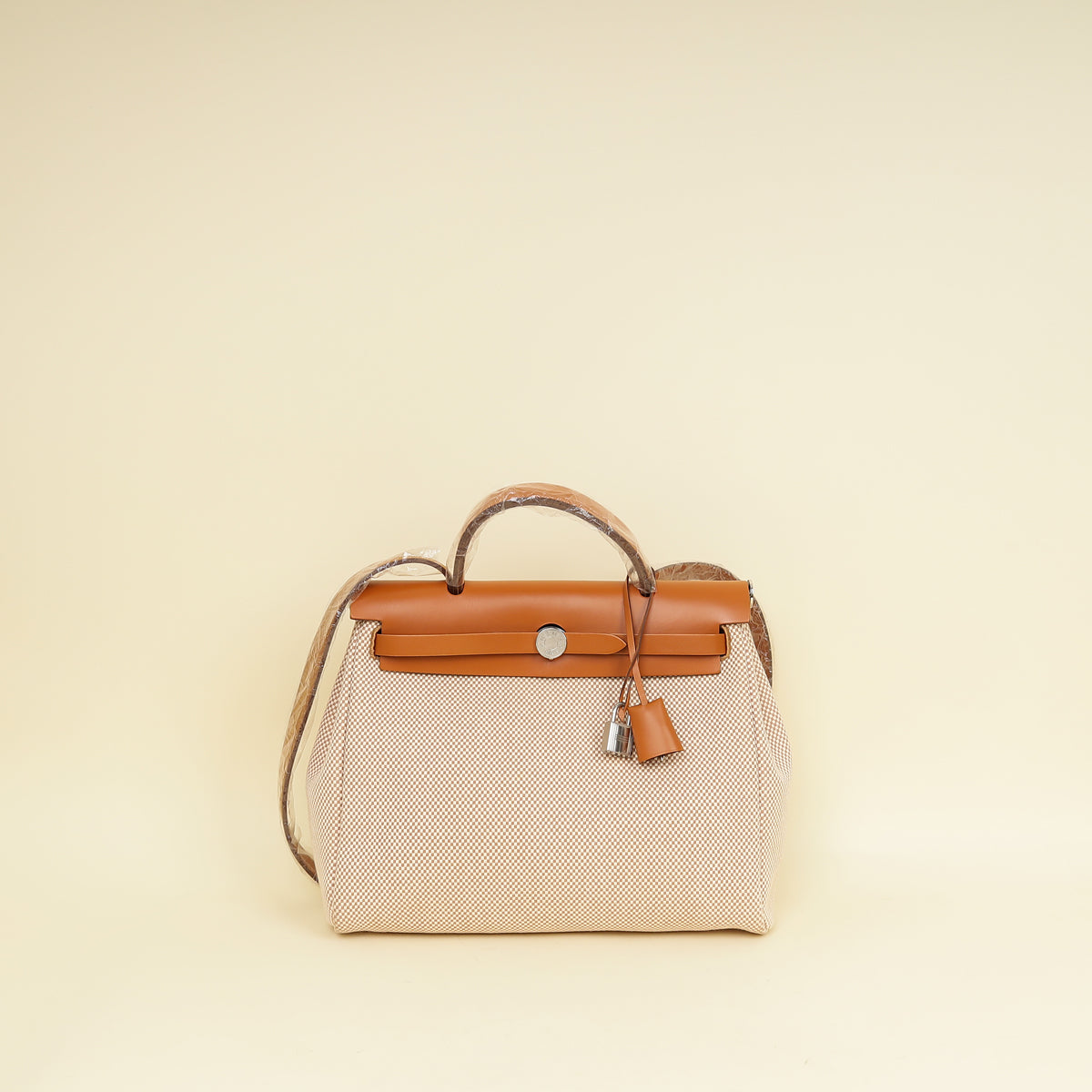 Hermes Bicolor Herbag Zip 31 Criss Viking Quadrille Retourne PM Bag-Hermes-THE CLOSET