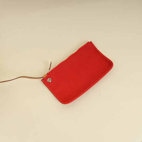 Hermes Bicolor Herbag Zip 31 PM Military Toile Vache Hunter Bag-Hermes-THE CLOSET