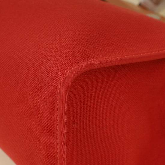 Hermes Bicolor Herbag Zip 31 PM Military Toile Vache Hunter Bag-Hermes-THE CLOSET