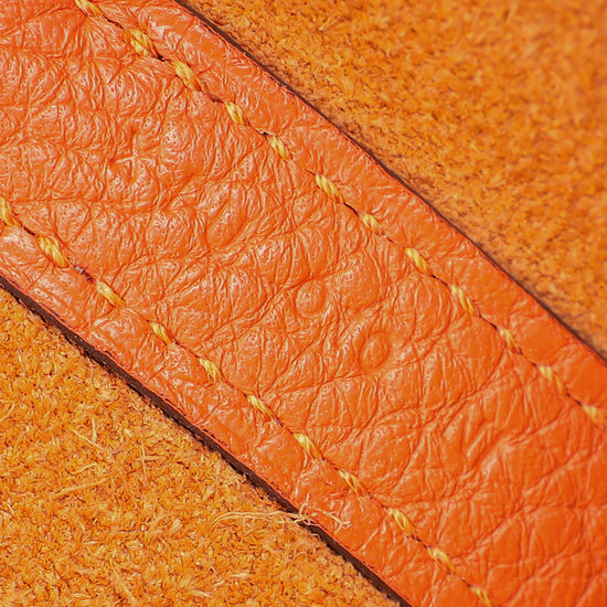 Hermes Orange Picotin Lock 18 Bag