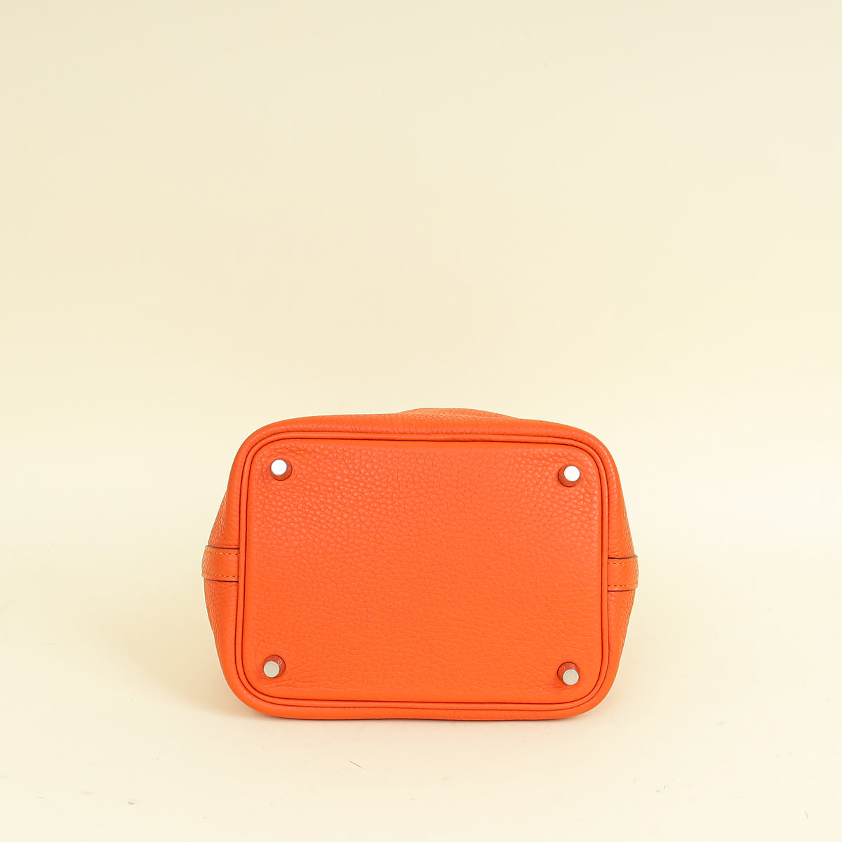 Hermes Orange Picotin Lock 18 Bag