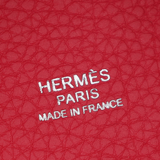 Hermes Rose Extreme Picotin Lock 18 Bag