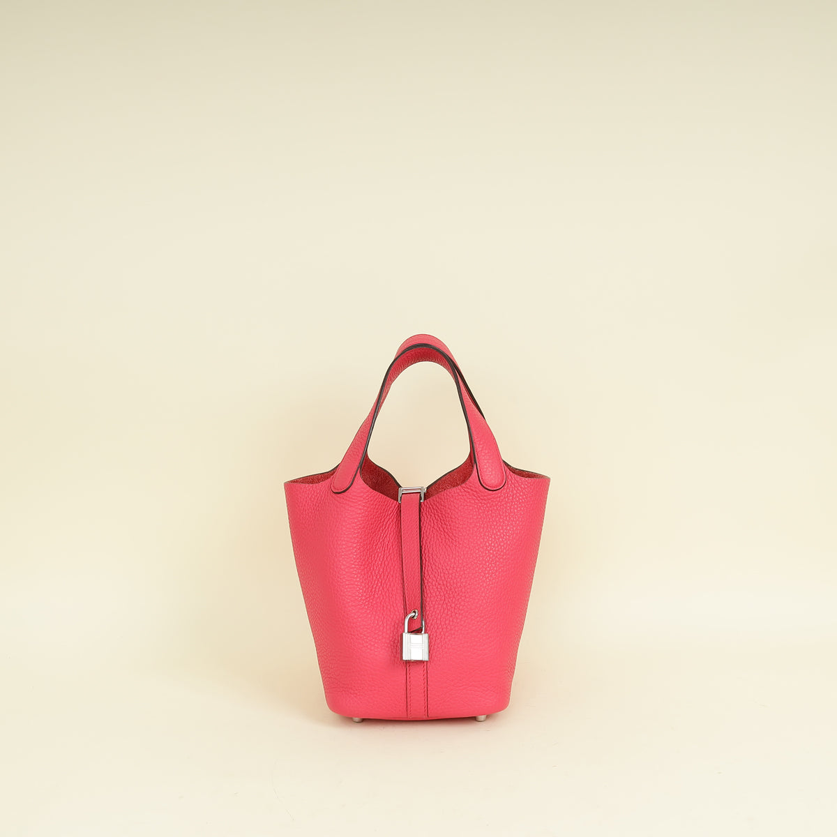 Hermes Rose Extreme Picotin Lock 18 Bag