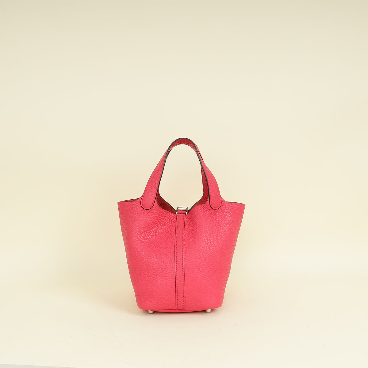 Hermes Rose Extreme Picotin Lock 18 Bag