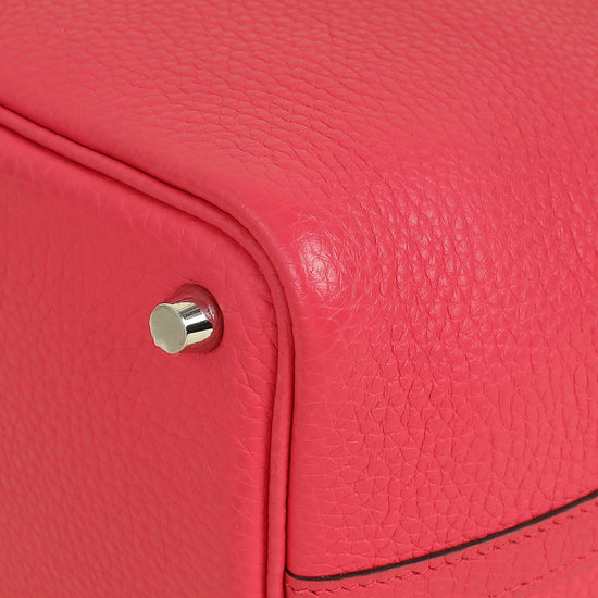 Hermes Rose Extreme Picotin Lock 18 Bag