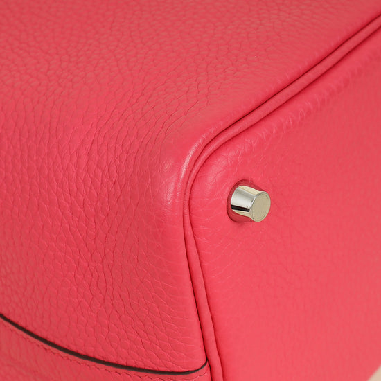 Hermes Rose Extreme Picotin Lock 18 Bag