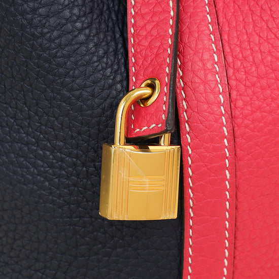 Hermes Bicolor Picotin Lock Casaque 18 Bag