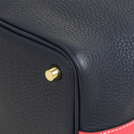 Hermes Bicolor Picotin Lock Casaque 18 Bag