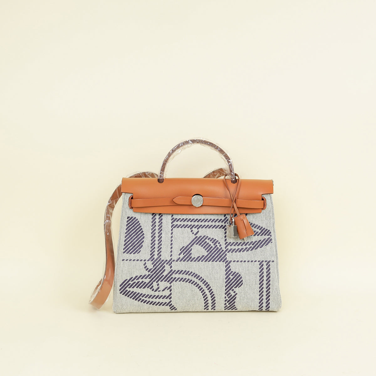 Hermes Multicolor "Brides de Gala Desordre" Motif Herbag Zip 31 PM Bag