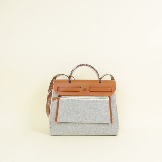 Hermes Multicolor "Brides de Gala Desordre" Motif Herbag Zip 31 PM Bag