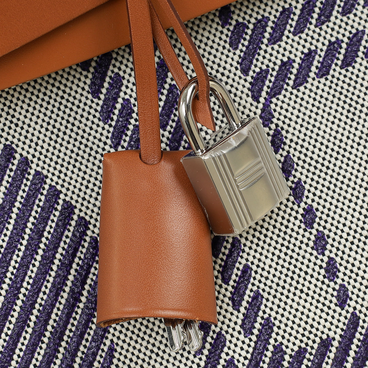 Hermes Multicolor "Brides de Gala Desordre" Motif Herbag Zip 31 PM Bag