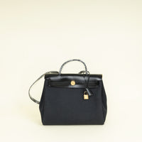 Hermes Noir Retourne Herbag Zip 31 PM Bag