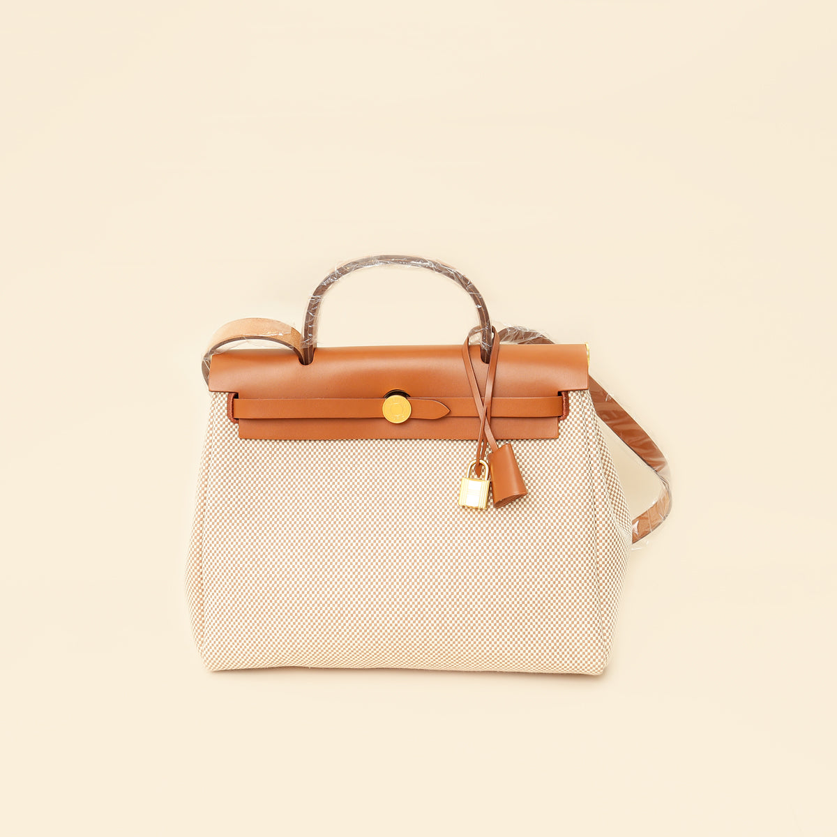 Hermes Tricolor Herbag Zip 31 Criss Viking Quadrille Retourne PM Bag-Hermes-THE CLOSET