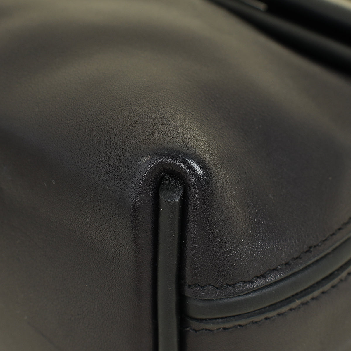 Hermes Noir 24/24 21 Swift Leather Bag — image 5 of 13