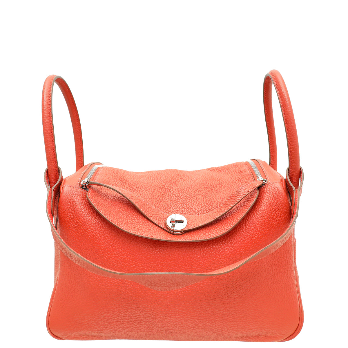 Hermes Sanguine Bougainvillea Verso Lindy 34 Bag-Hermes-THE CLOSET
