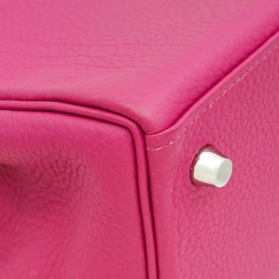 Hermes Rose Pourpre Kelly 28 Retourne Bag-Hermes-THE CLOSET