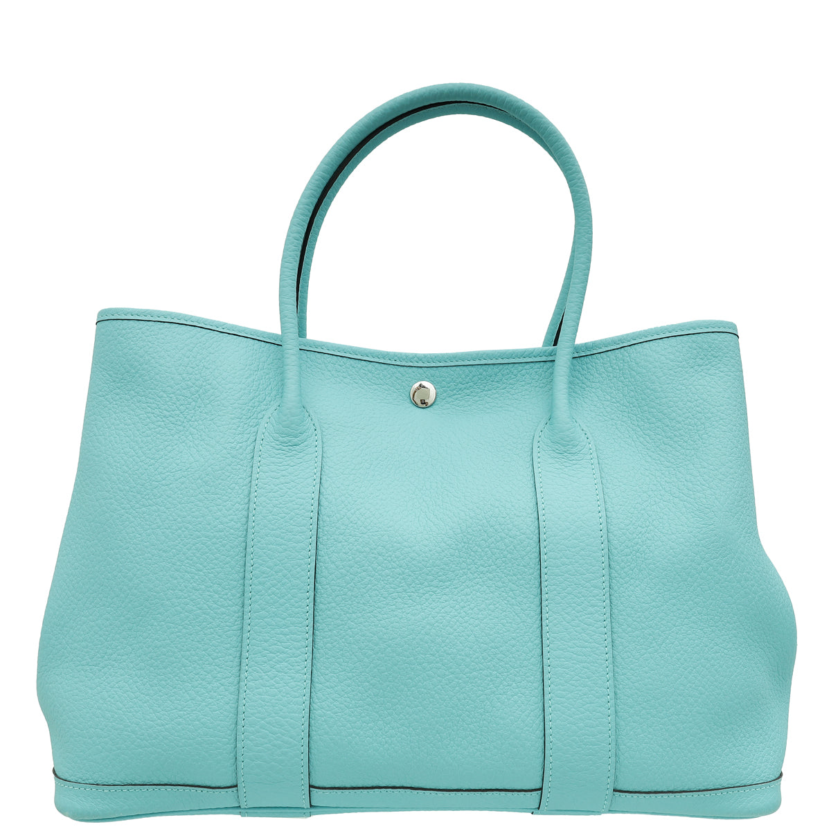 Hermes Bleu Atoll Garden Party 36 Vache Country Bag-Hermes-THE CLOSET