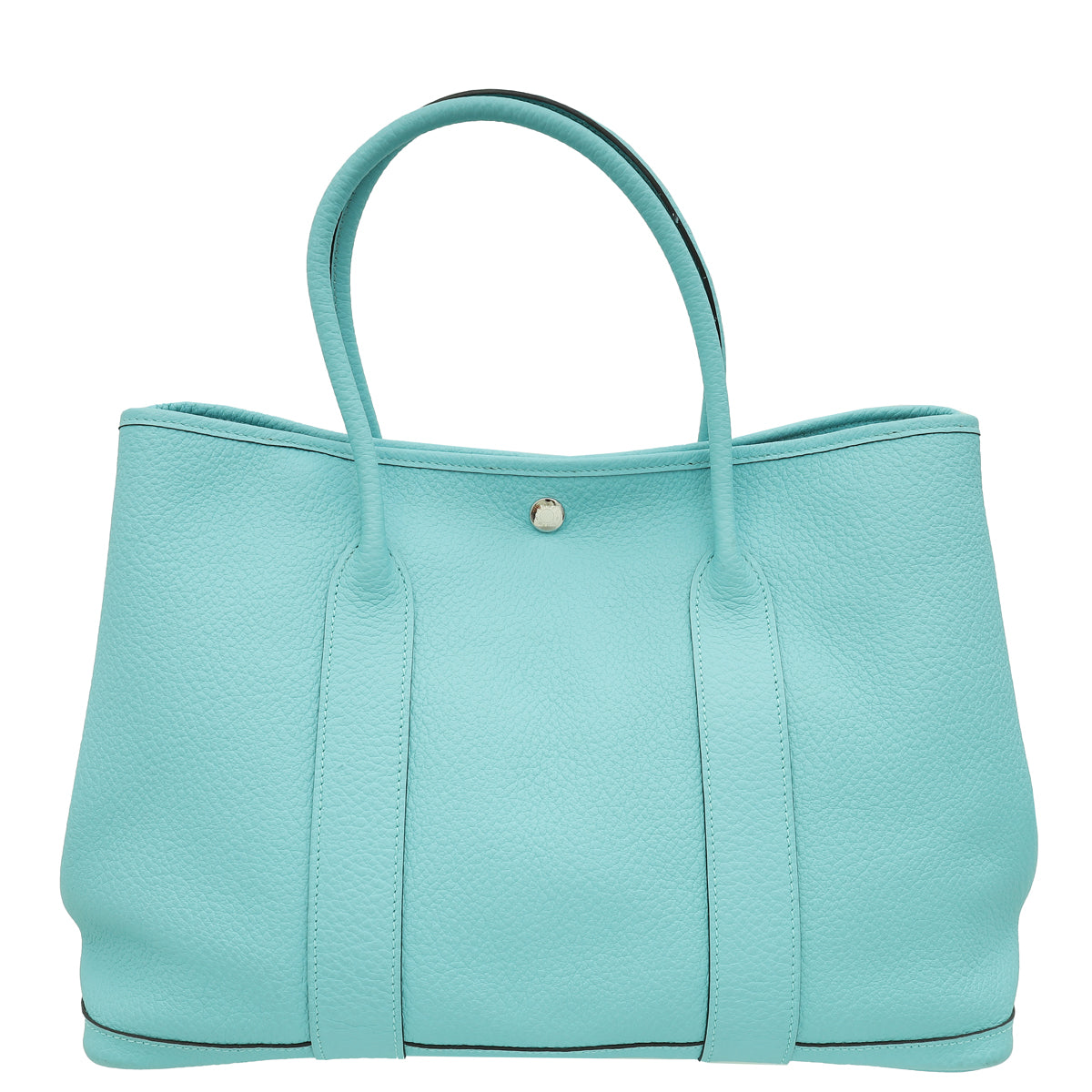 Hermes Bleu Atoll Garden Party 36 Vache Country Bag-Hermes-THE CLOSET