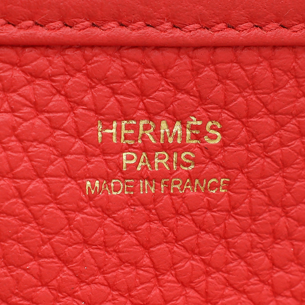 Hermes Rouge De Coeur Evelyne III PM Bag