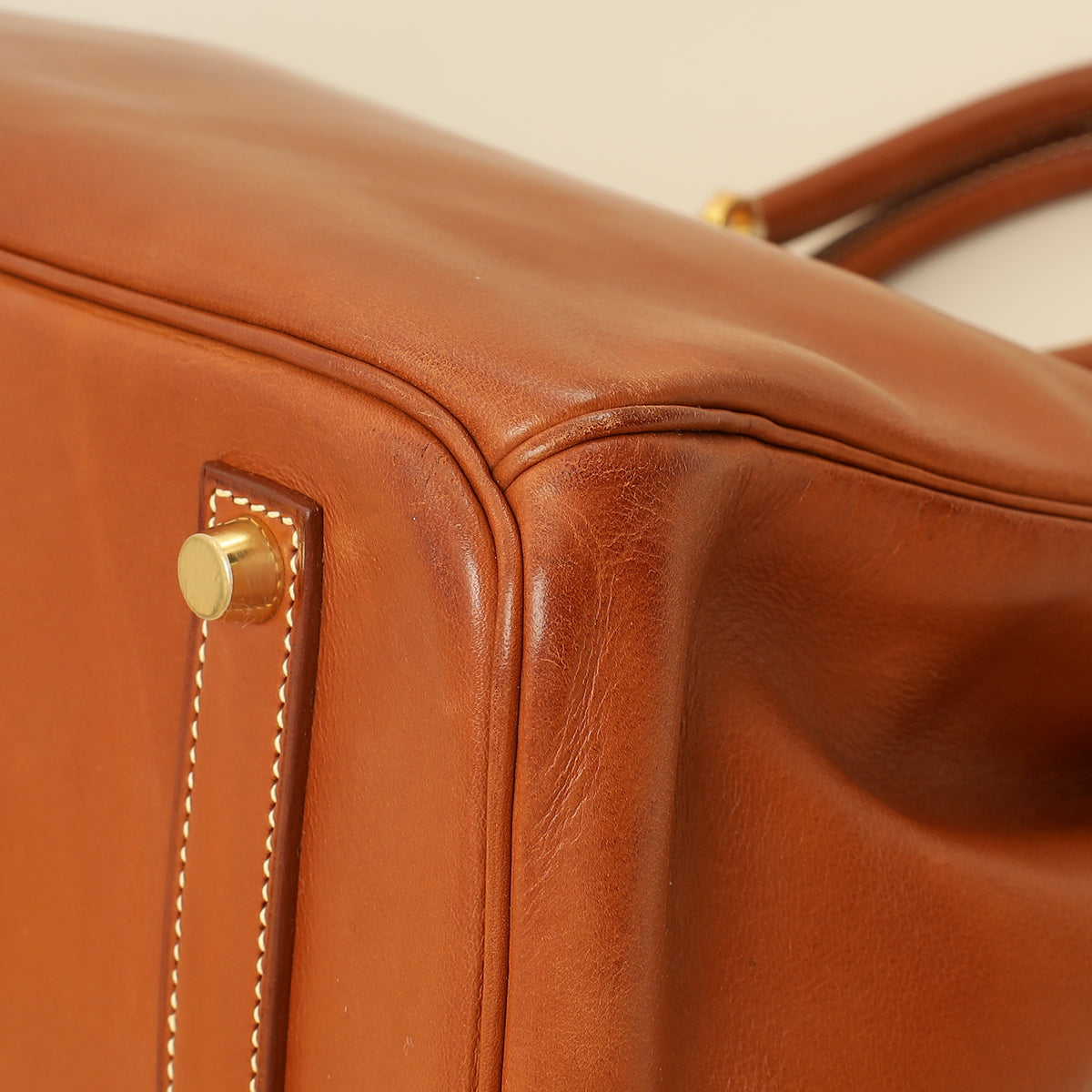 Hermes Gold Birkin 35 Barenia Bag-Hermes-THE CLOSET