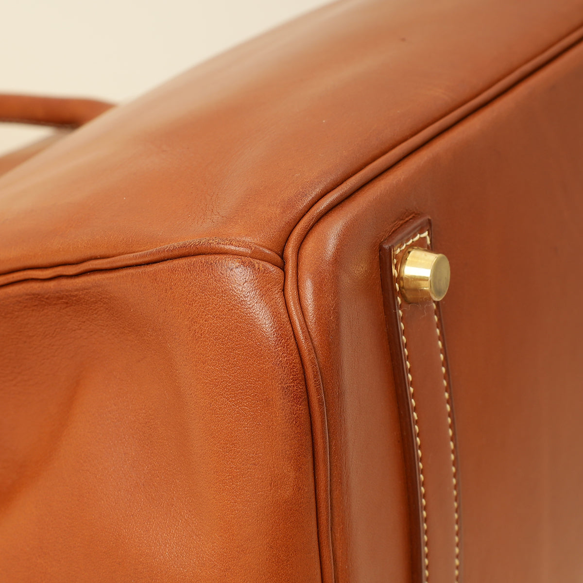 Hermes Gold Birkin 35 Barenia Bag-Hermes-THE CLOSET