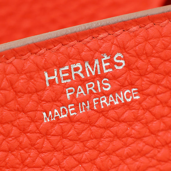 Hermes Capucine Retourne Birkin 35 Bag