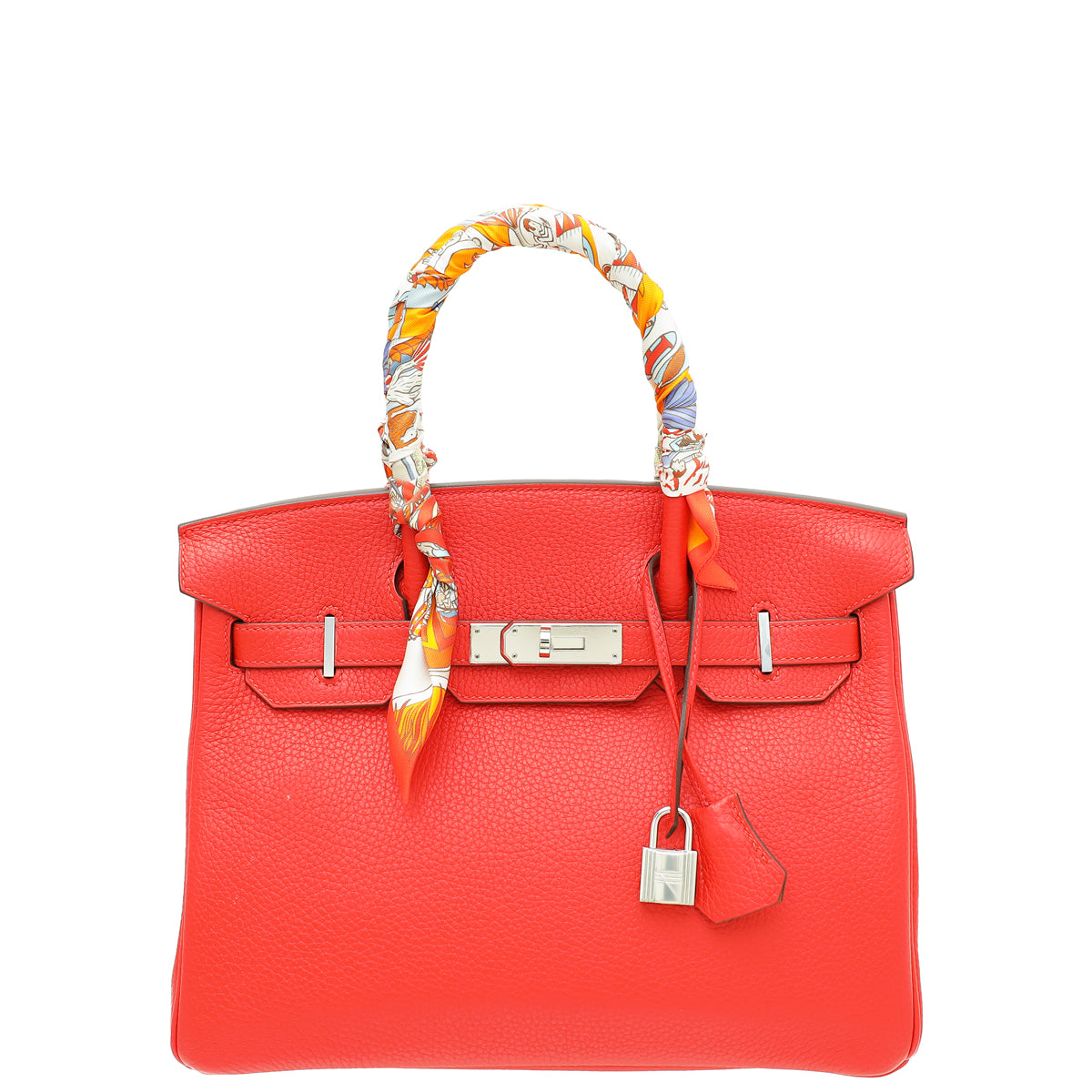 Hermes Bicolor Retourne Verso Birkin 30 Bag W/ Twillies-Hermes-THE CLOSET