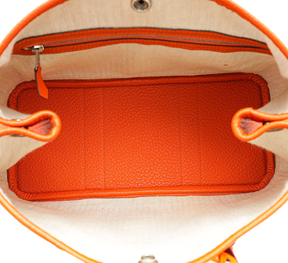 Hermes Feu Negonda Garden Party 30 TPM Bag W/ 2 Twillies