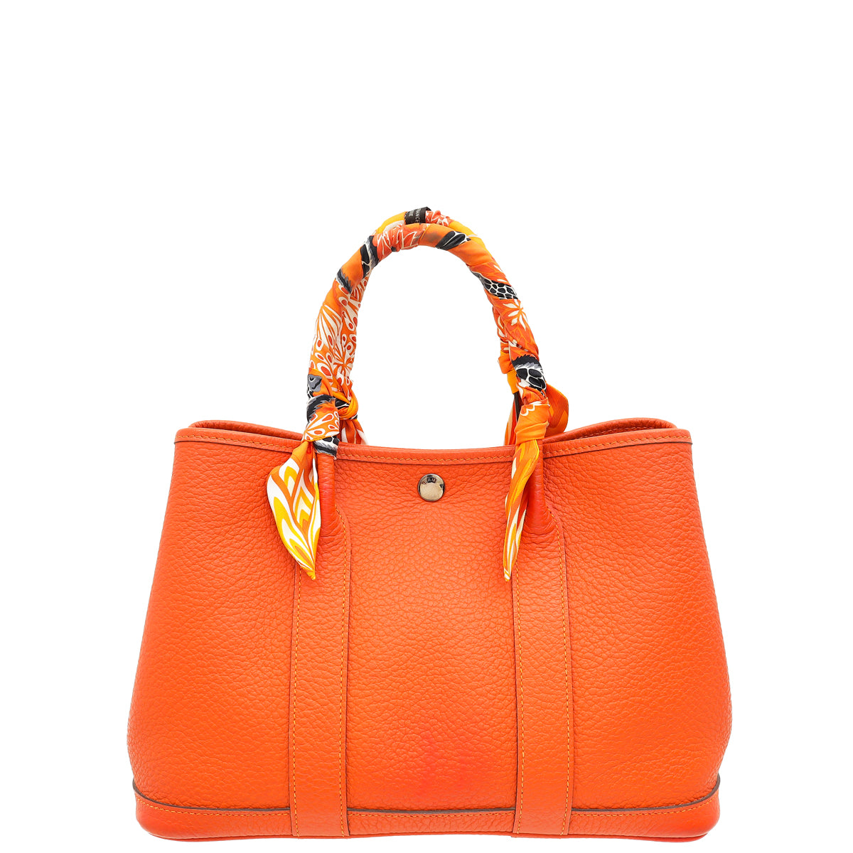 Hermes Feu Negonda Garden Party 30 TPM Bag W/ 2 Twillies