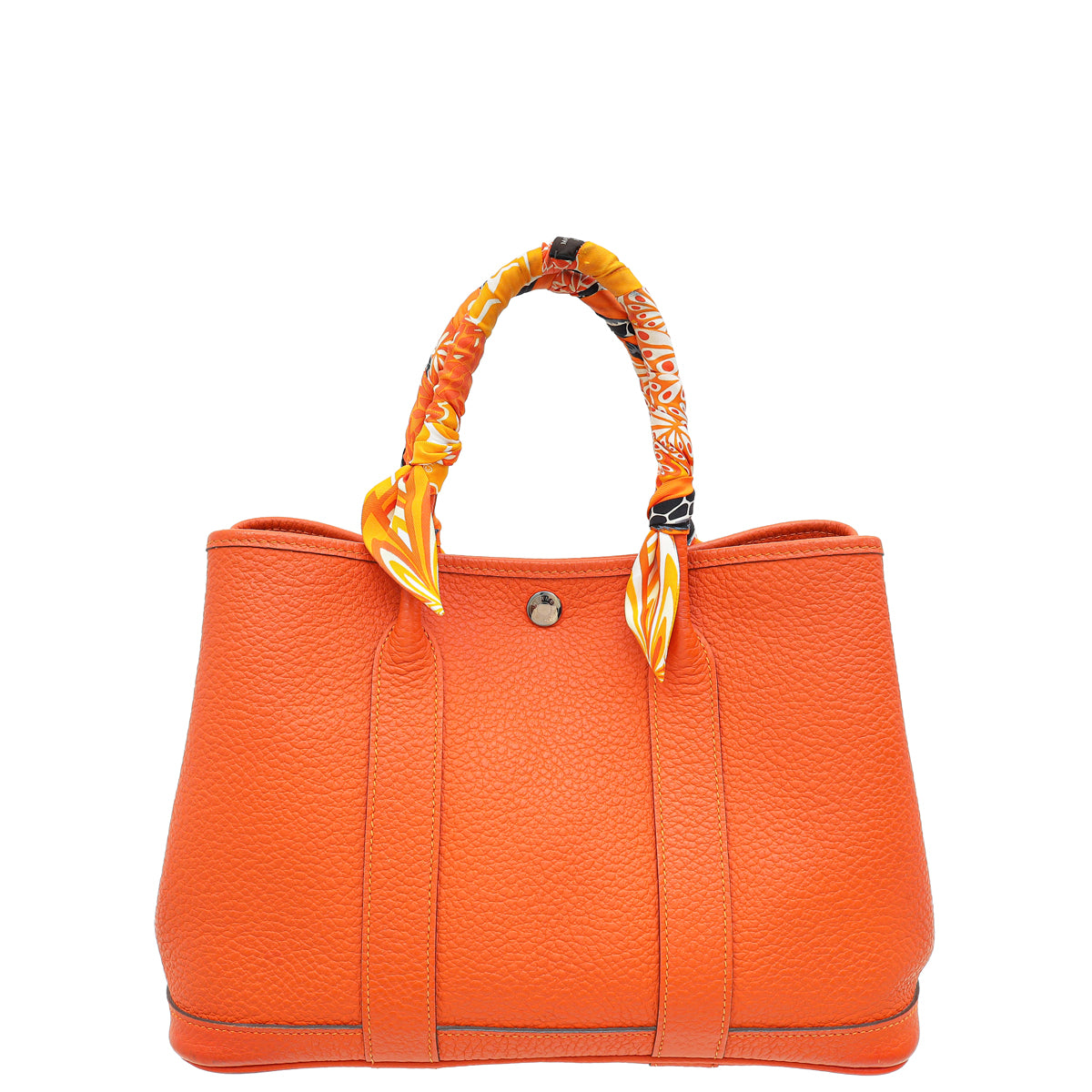 Hermes Feu Negonda Garden Party 30 TPM Bag W/ 2 Twillies