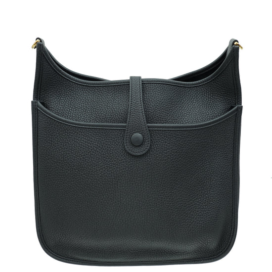 Hermes Noir Evelyne III PM Bag