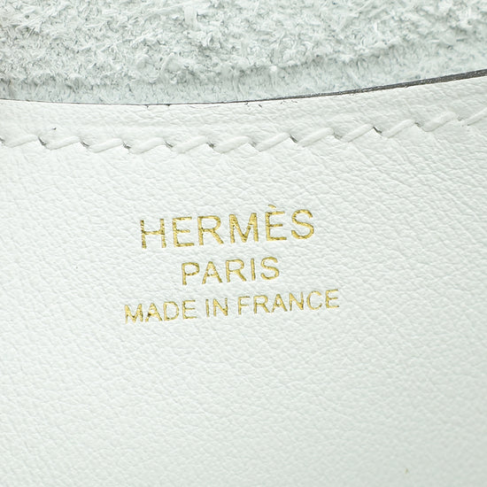 Hermes Blanc In The Loop 18 Bag