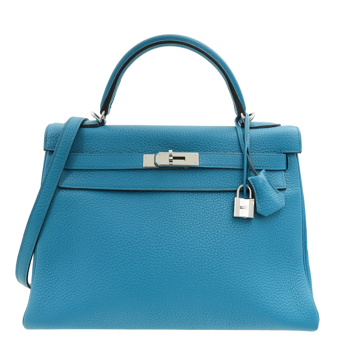 Hermes Cobalt Retourne Kelly 32 Bag-Hermes-THE CLOSET