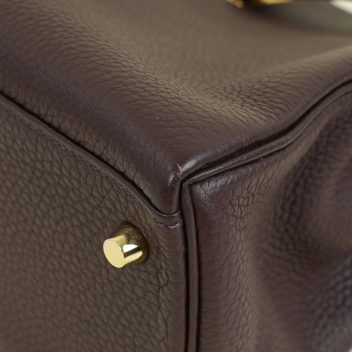 Hermes Rouge Sellier Retourne Kelly 28 Bag — image 8 of 13
