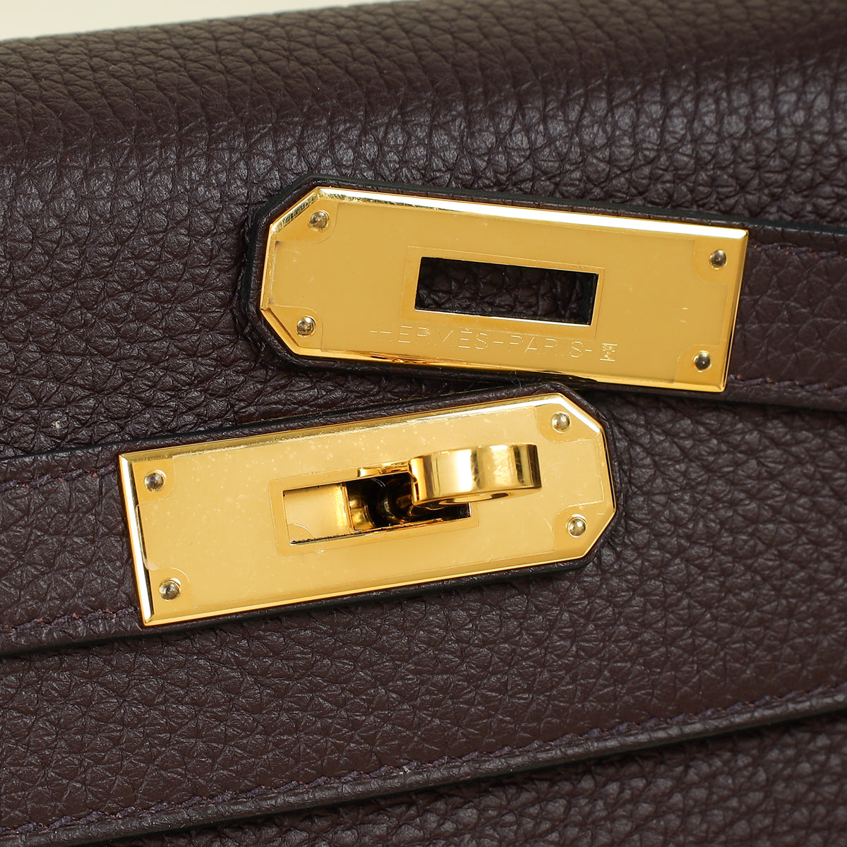 Hermes Rouge Sellier Retourne Kelly 28 Bag — image 10 of 13