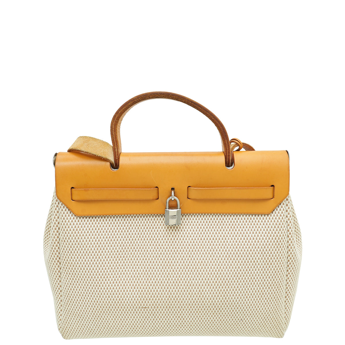 Hermes Tricolor Herbag 2 in 1 PM Toile Vache PM 31 Bag-Hermes-THE CLOSET