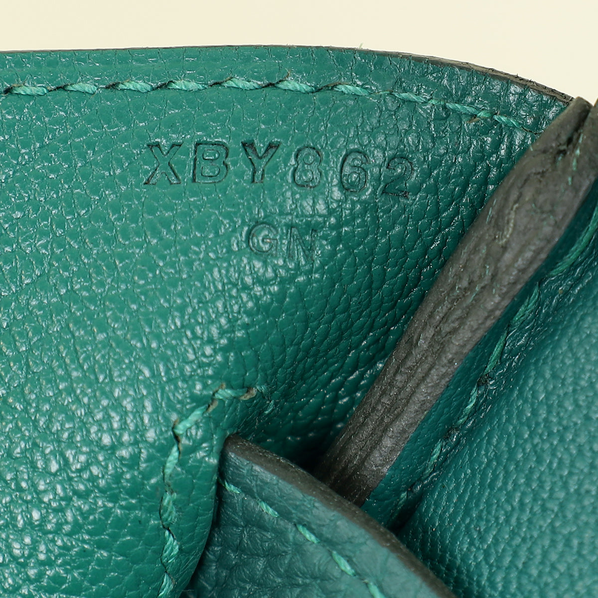 Hermes Malachite Birkin 35 Bag — image 12 of 14