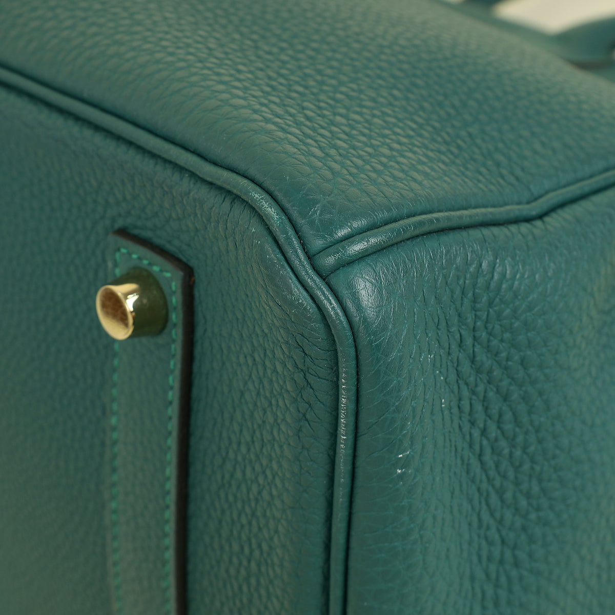 Hermes Malachite Birkin 35 Bag — image 7 of 14