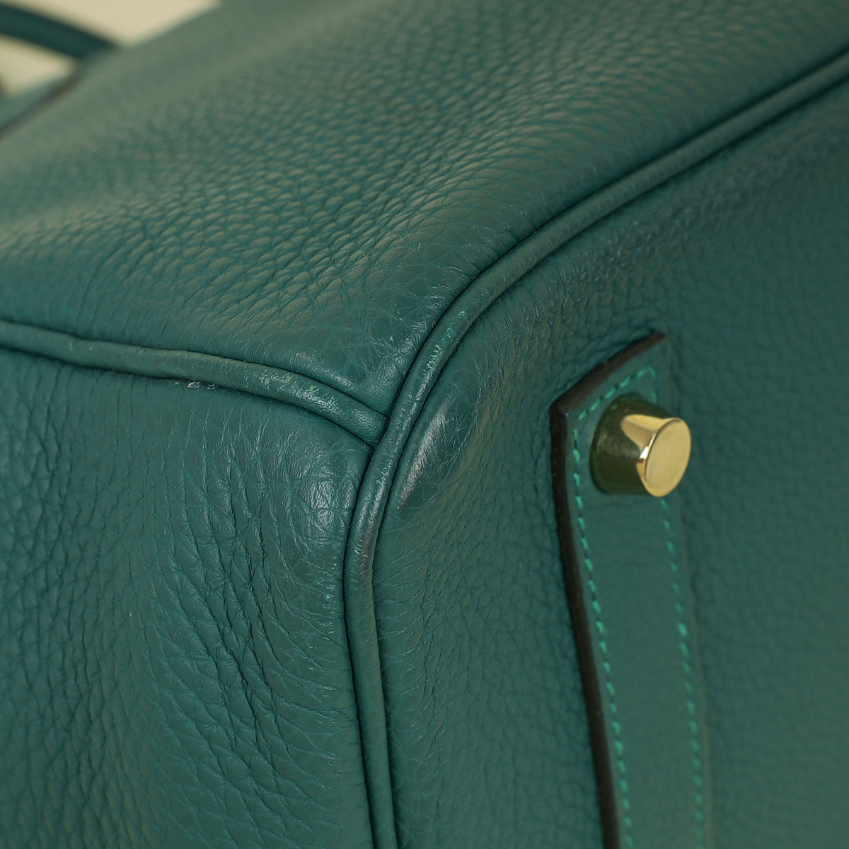 Hermes Malachite Birkin 35 Bag — image 8 of 14