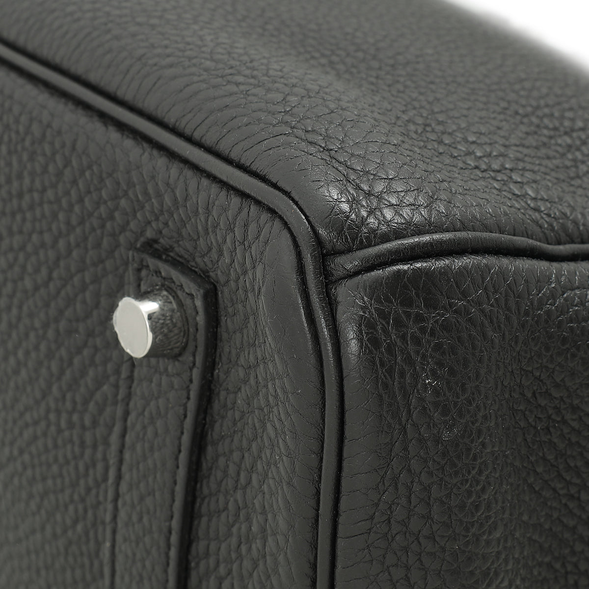 Hermes Noir Retourne Birkin 35 Bag