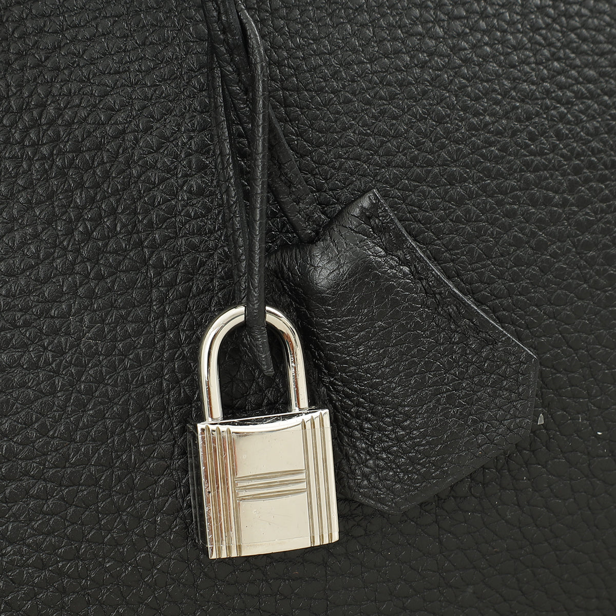 Hermes Noir Retourne Birkin 35 Bag