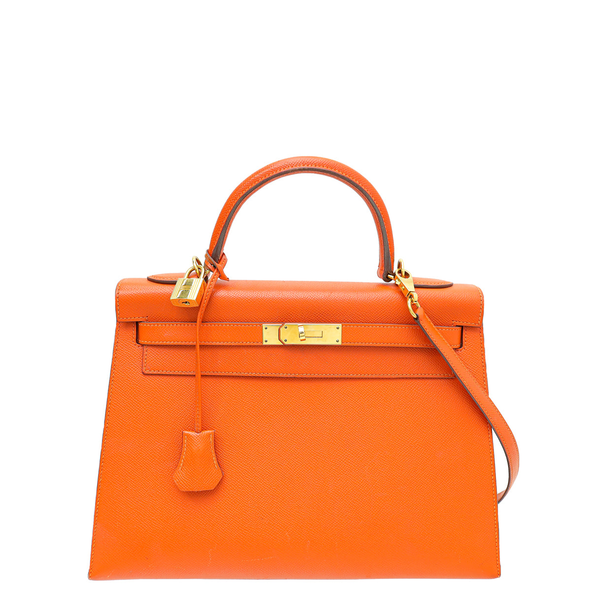 Hermes Feu Sellier Kelly 32 Bag-Hermes-THE CLOSET
