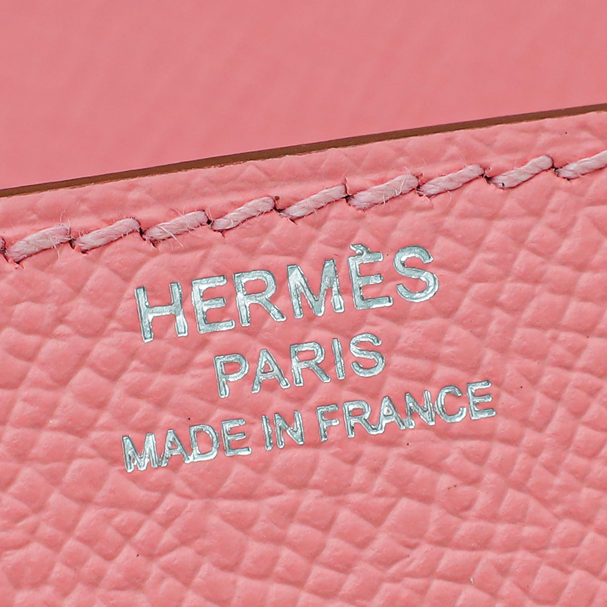 Hermes Rose Confetti Cinhetic Boxy Top Handle Bag