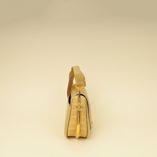 Hermes Jaune Poussin Alligator Passe-Guide Bag-Hermes-THE CLOSET