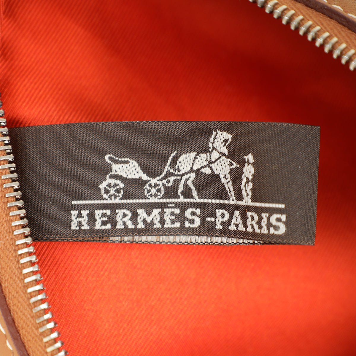 Hermes Tricolor "Panoplie Equestre" Printed Sursoie To Go Pouch