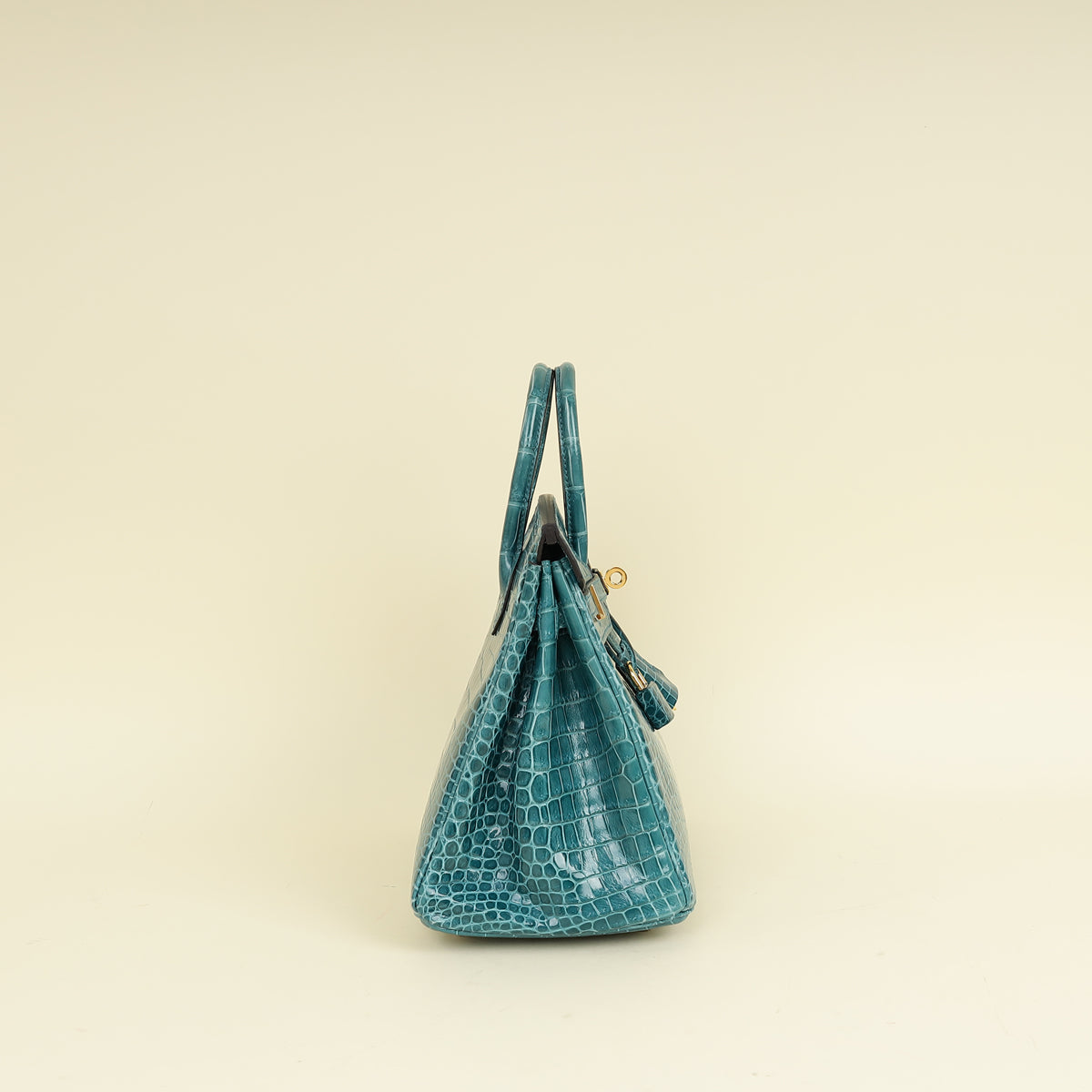 Hermes Colvert Shiny Crocodile Porosus Birkin 25 Bag