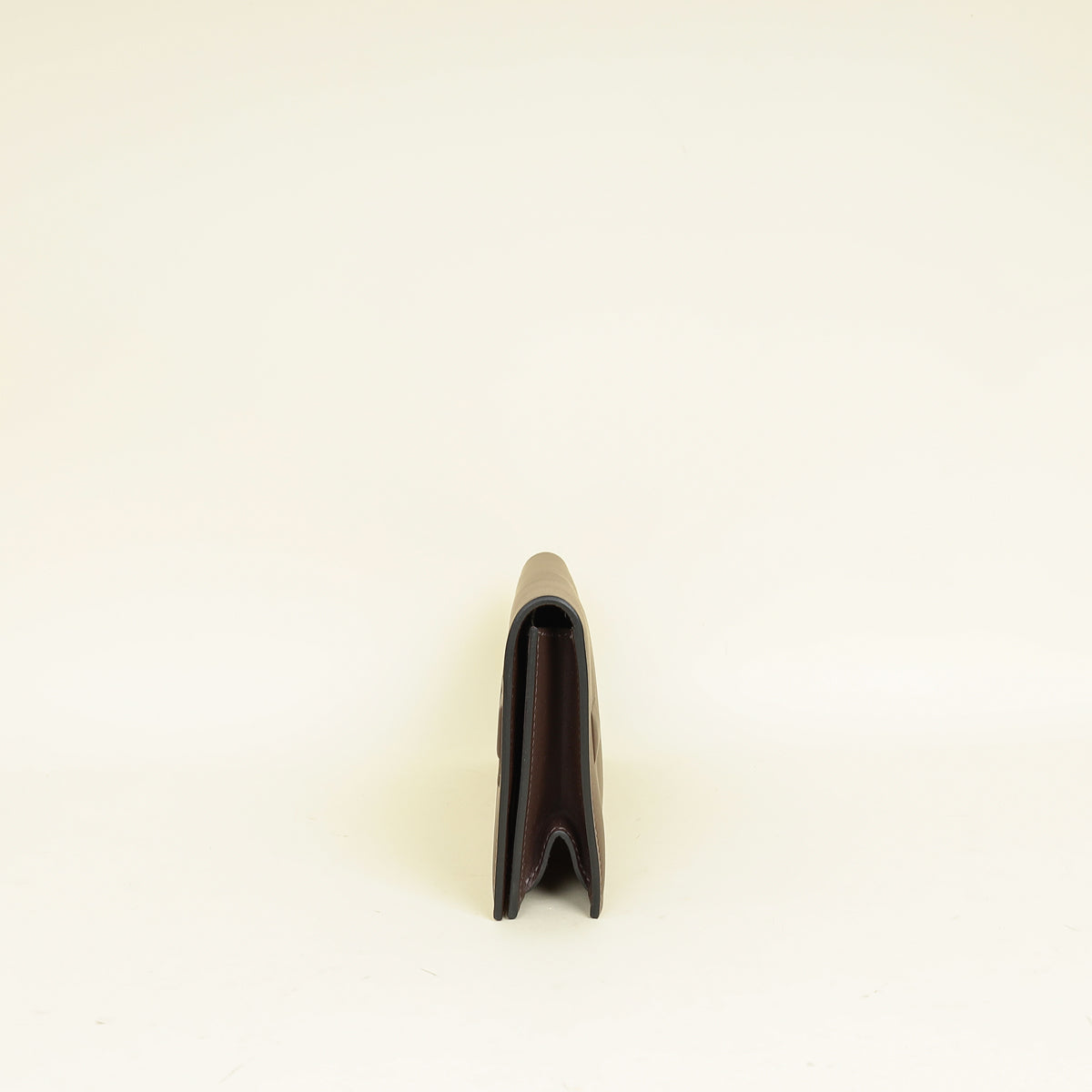 Hermes Rouge Sellier Birkin Shadow Clutch