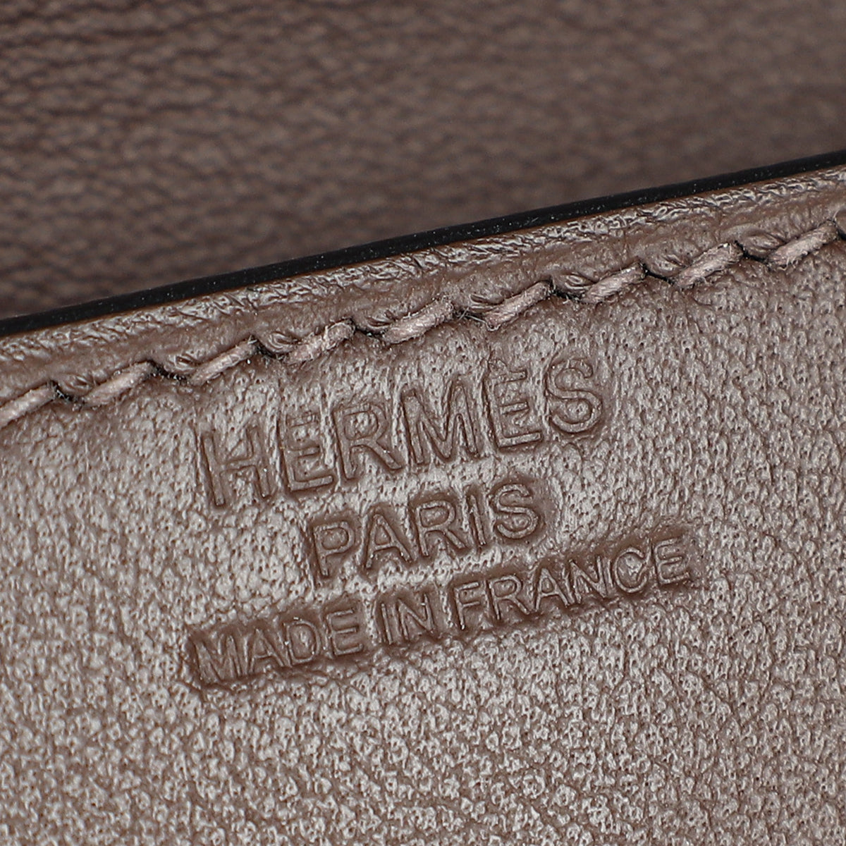 Hermes Rouge Sellier Birkin Shadow Clutch