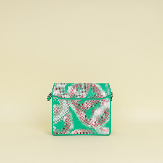 Hermes Multicolor Printed "Circuit 24 Faubourg" Roulis Bag