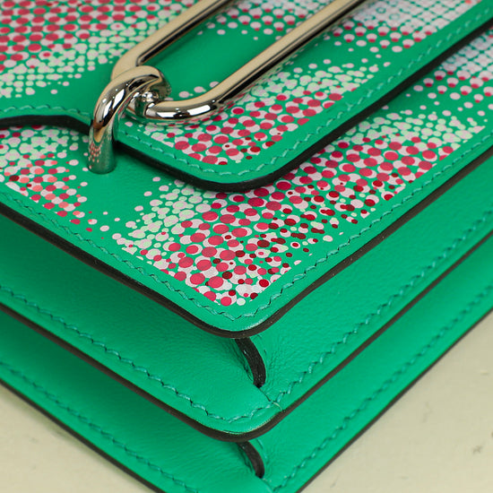 Hermes Multicolor Printed "Circuit 24 Faubourg" Roulis Bag